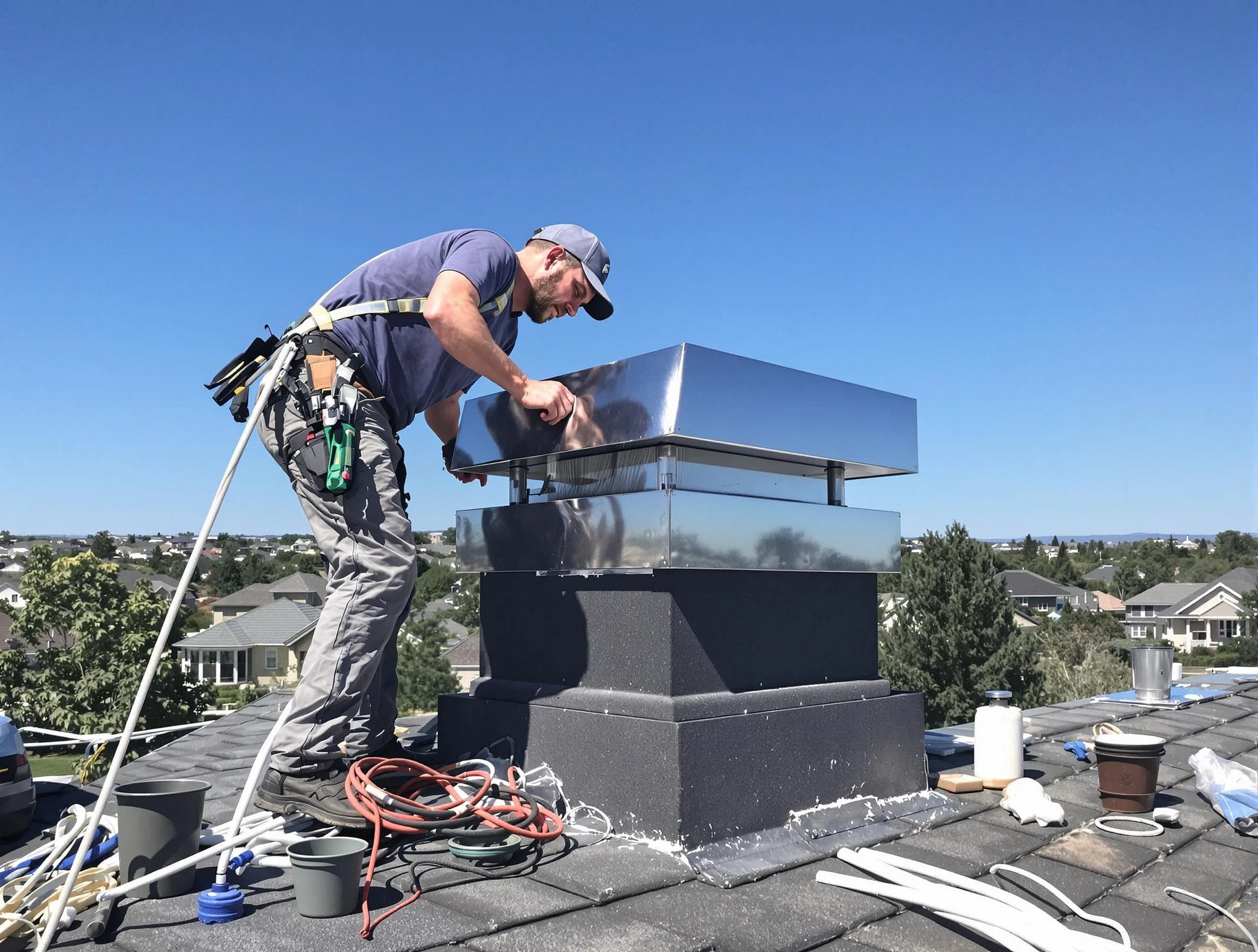 Chimney Cap Services service in Applewood, CO
