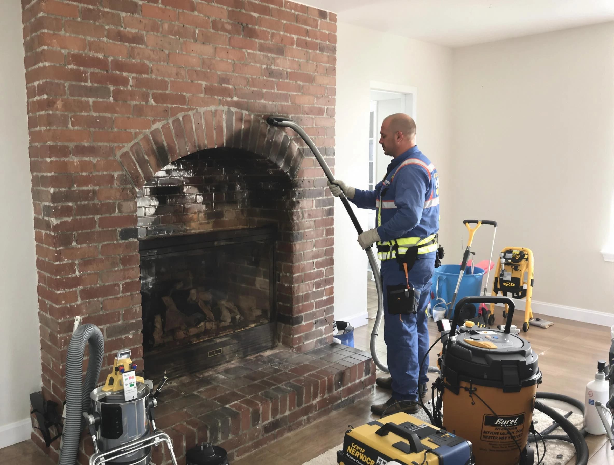 Applewood Chimney Sweep expert performing detailed chimney sweep in Applewood, CO