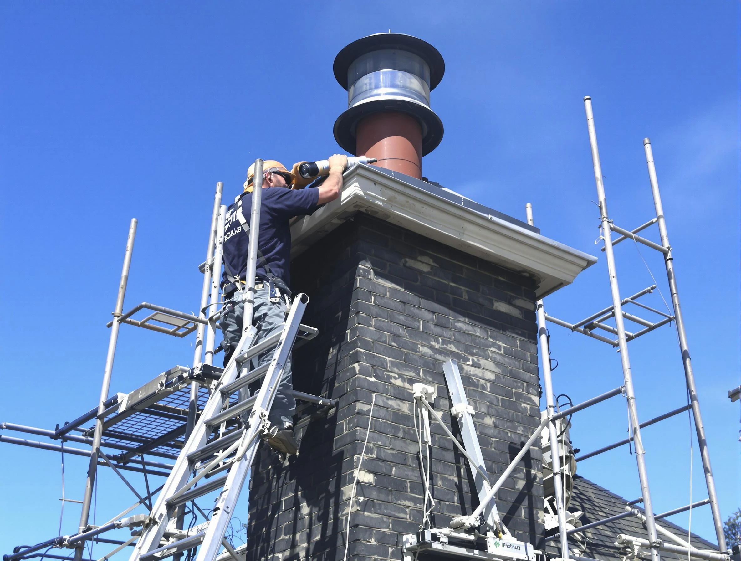 Sturdy chimney crown finished by Applewood Chimney Sweep in Applewood, CO