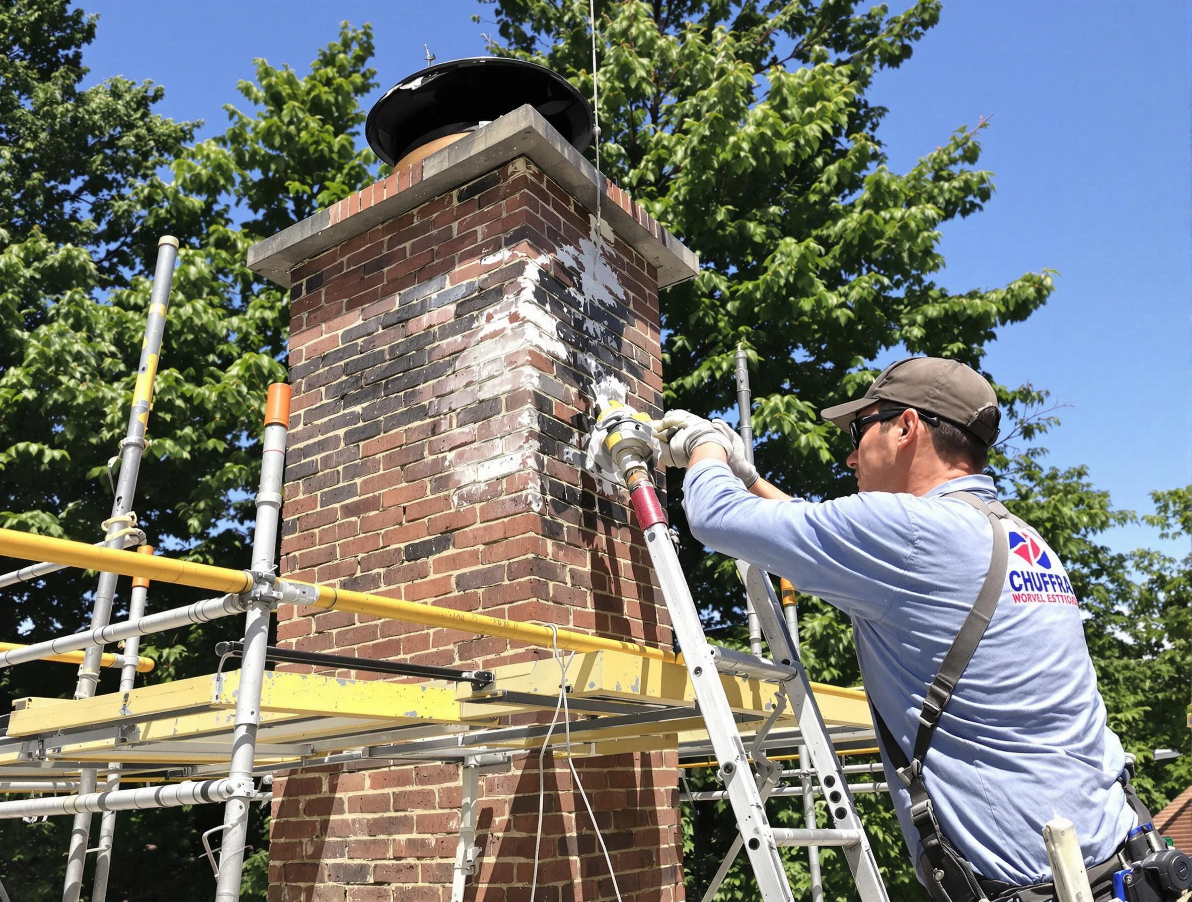 Structural chimney repair by Applewood Chimney Sweep in Applewood, CO
